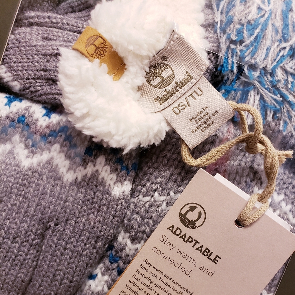 🆕️ Timberland Hat & Touchscreen Glove🧤 Box Set☃️ - Picture 13 of 13